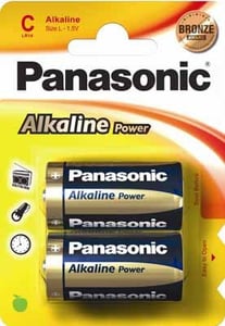 Panasonic 1x2 LR14APB engångsbatteri, alkaliskt
