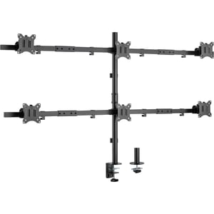 InLine 23108I uchwyt / stojak do monitorów 81,3 cm (32") Biurko Czarny