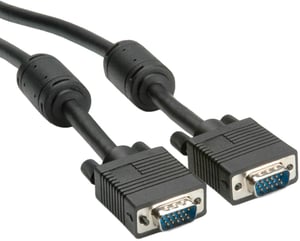 Secomp S3626 VGA-Kabel 3 m VGA (D-Sub) Schwarz