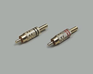 BKL Electronic 0101006 przejściówka do kabli RCA Czarny
