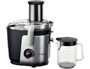 Bosch MES4000 Juicer, 1000 W, Black, Gray, Stainless Steel
