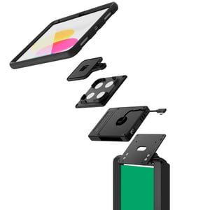 Compulocks 140BVHBMM01H01 Multimedia-Ständer, schwarz, Tablet-Multimedia-Ständer