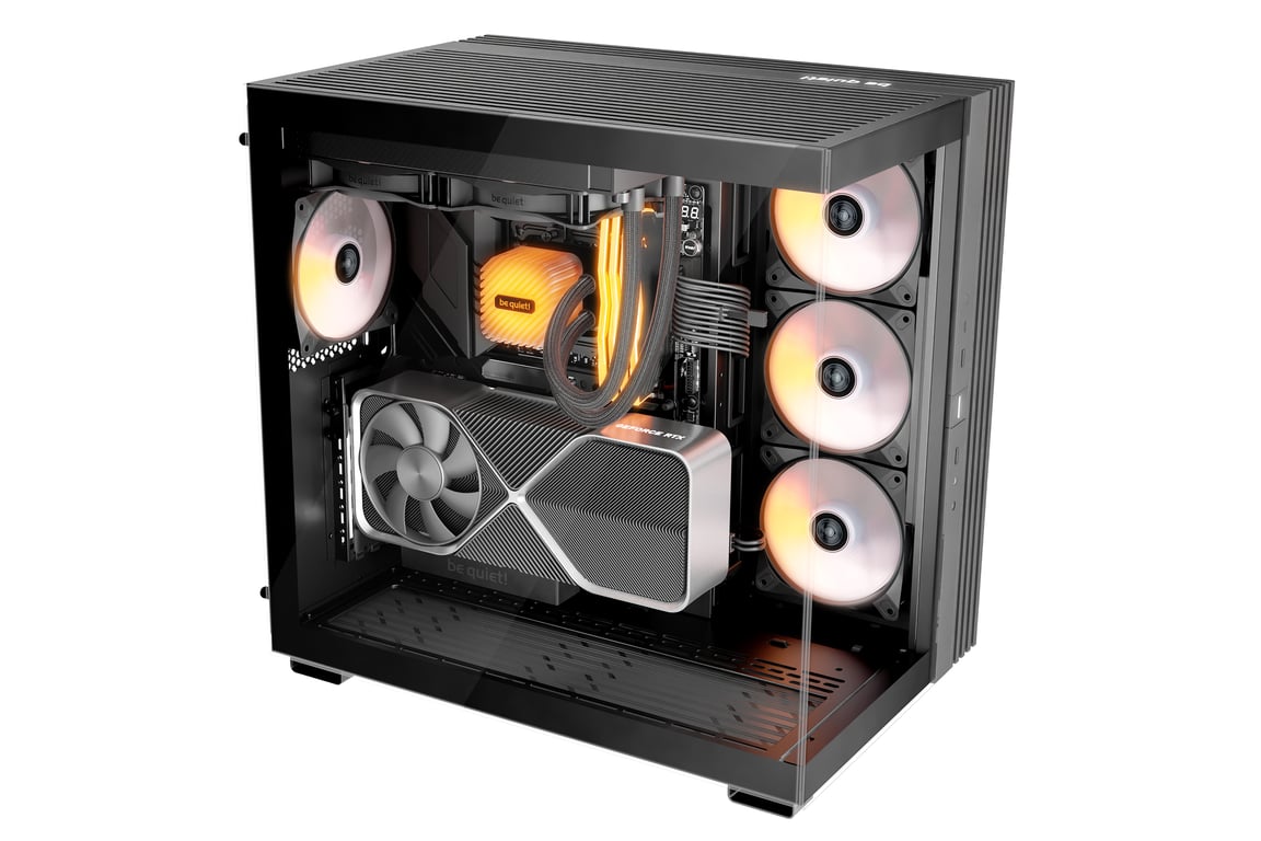 be quiet! LIGHT BASE 600 DX Black Midi Tower Czarny
