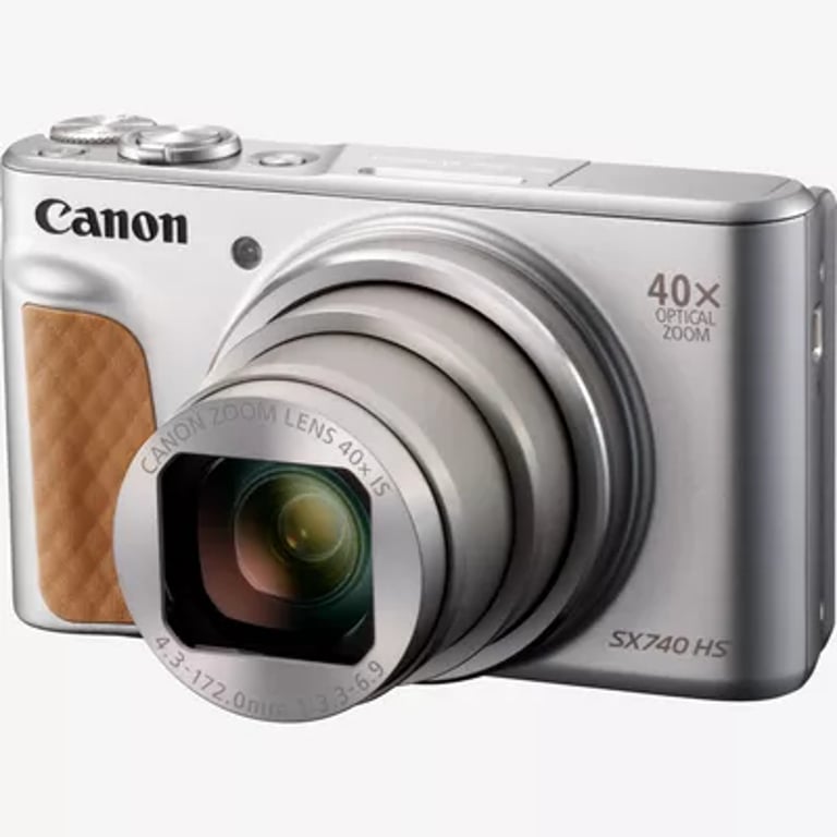 фото Компактный фотоаппарат Canon PowerShot SX740 HS Lite Silver (2956C031) 3