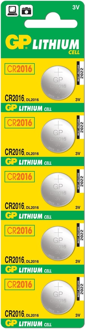 GP Batteries Lithium Cell CR2016 Jednorazowa bateria Lit
