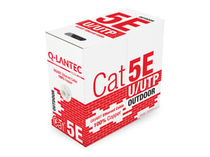 Alantec KIU5OUTS305Q kabel sieciowy Czarny 305 m Cat5e U/UTP (UTP)