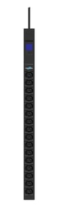 PowerWalker 10133027 PDU Power Distribution Unit, 16 x Power Outlets, 0U, Black