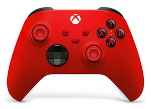 Microsoft EP2-29936 spelkontroll, röd, vit, Bluetooth-gamepad, analog/digital, Android, PC, Xbox One, Xbox Series S, Xbox Series X, iOS
