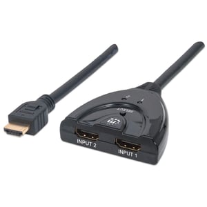 Manhattan 207416 HDMI-TV-fördelare 2x HDMI