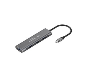 Extra Digital CA913411 huby i koncentratory USB 3.2 Gen 1 (3.1 Gen 1) Type-C 5000 Mbit/s Szary