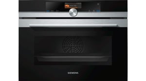Siemens iQ700 CS656GBS2 Backofen 47 l 3300 W Schwarz, Edelstahl