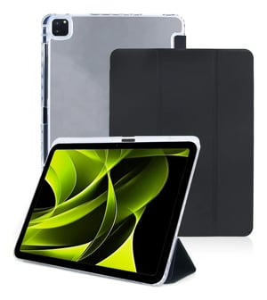 Mobile Origin MO-TRA-IPDP13 etui na tablet 33 cm (13") Etui z klapką Czarny, Przezroczysty