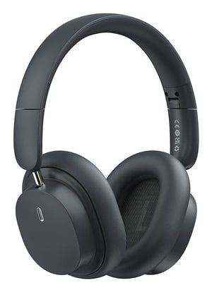 Baseus Bowie D05 Kopfhörerset – kabelgebunden und kabellos – Kopfbügel – Anrufe/Musik – USB Typ C – Bluetooth – Schwarz