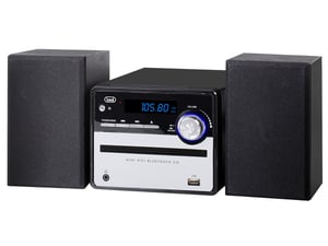 Trevi HCX 10F6 Mini-hemmaudioanläggning 20 W Svart, Silver