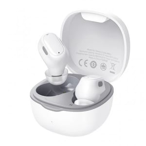 Baseus WM01 Zestaw słuchawkowy Bezprzewodowy Douszny Połączenia/muzyka USB Type-C Bluetooth Biały