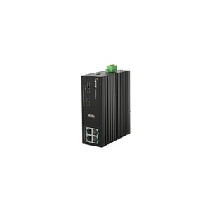 Wi-Tek SP3006FM-L2 przełącznik sieciowy Zarządzany Gigabit Ethernet (10/100/1000) Obsługa PoE 1U Czarny