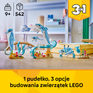LEGO Creator Zwierzęta morskie: piękny delfin
