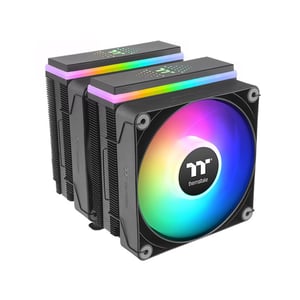 Thermaltake ASTRIA 600 CPU-Luftkühler 12 cm Schwarz 2 Stück