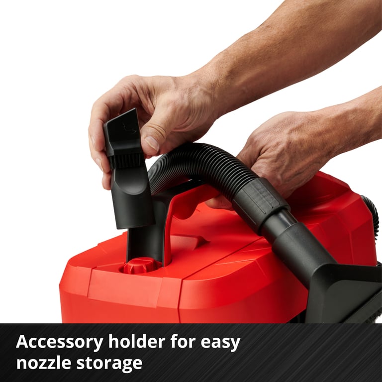 Einhell TE-VC 18/10 Li-Solo 10 l Czarny, Czerwony