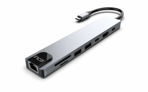 Inca ITPC-7T huby i koncentratory USB Type-C 1000 Mbit/s Aluminium