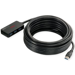 ROLINE 12041098 USB 3.2 Gen 1 (3.1 Gen 1) Typ A 5000 Mbit/s Schwarz