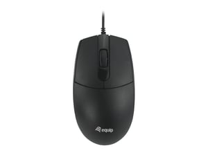 Equip 245117 Office Ambidextrous USB Type-A Optical Mouse, 1200 DPI