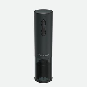 Prestigio PWO101BK Korkenzieher Elektrischer Weinöffner Schwarz