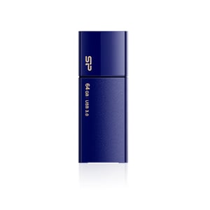 Silicon Power Blaze B05 64 GB USB-Stick, USB Typ A 3.2 Gen 1 (3.1 Gen 1), Blau, Marineblau