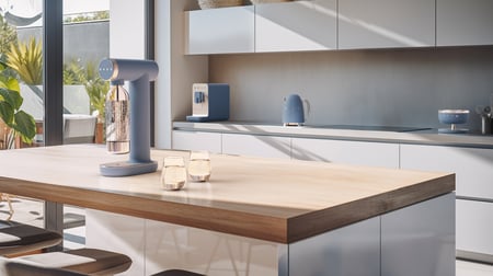 Smeg SKC01SBM saturator Plastik Niebieski