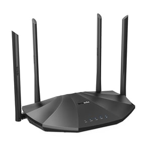 Tenda AC19 router bezprzewodowy Gigabit Ethernet Dual-band (2.4 GHz/5 GHz) Czarny