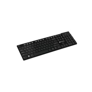 Canyon HKB-W2 Tastatur, RF-Funk + USB, QWERTY, Englisch, Schwarz