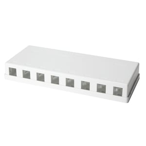 LogiLink NK4035 RJ-45-Steckdosenadapter, weiß, 1 Stück.