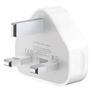 CoreParts MSPP2511/UK Type D (UK) Power Plug Adapter, White