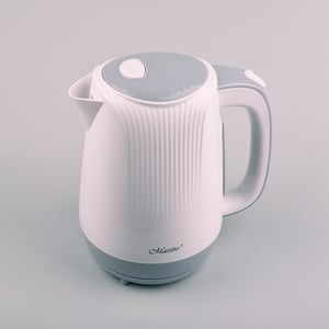 Feel Maestro MR042 weißer Wasserkocher 1,7 l 2200 W Grau, Weiß