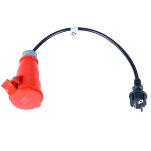 Akyga AK-SC-E06 wtyczka CEE 5-pin Czarny, Czerwony