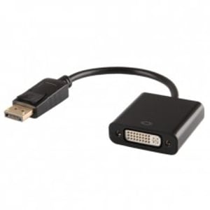Savio CL-91 Kabeladapter 0,2 m DisplayPort DVI Schwarz