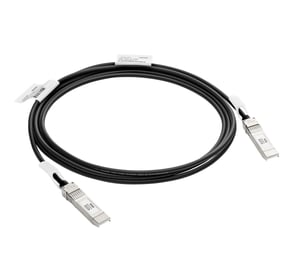 HPE Aruba Networking 10G SFP+ to SFP+ 3m DAC kabel InfiniBand / światłowodowy SFP+ Czarny
