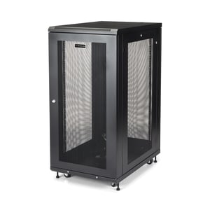 StarTech RK2433BKM 24U-rack, fristående rack, svart