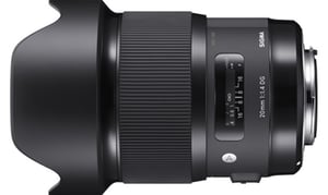 Sigma 20mm F1.4 DG HSM Art SLR Ultra szeroki obiektyw Czarny