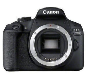 Canon EOS 2000D BK BODY EU26 Obudowa lustrzanki 24,1 MP CMOS 6000 x 4000 px Black