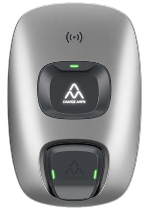 Charge Amps Dawn Professional Srebrny, Czarny Aluminium Ściana 3