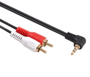 Maclean MCTV-826 Audiokabel 5 m, 2 x RCA 3,5 mm, schwarz, rot, weiß