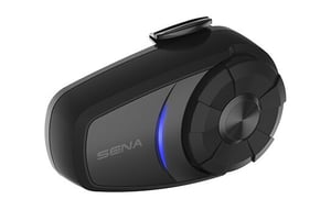 Sena 10S-02 4-Channel Motorcycle Intercom, 1600 m, Black