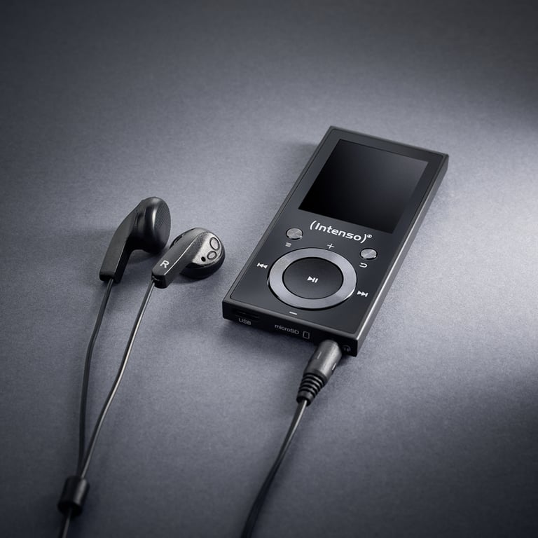 Intenso 3717490 odtwarzacz MP3/MP4 Odtwarzacz MP4 64 GB Czarny