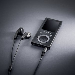 Intenso 3717490 odtwarzacz MP3/MP4 Odtwarzacz MP4 64 GB Czarny