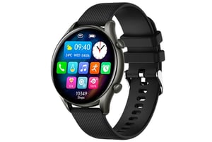 myPhone Watch EL 3,35 cm (1.32") IPS Cyfrowy 360 x 360 px Ekran dotykowy Czarny