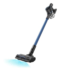MOVA S4 2-in-1 Upright Vacuum Cleaner, Battery-Powered, Dry, Bagless, 0.6 L, 425 W, Black, Blue, 2.5 Ah