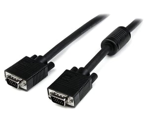 StarTech 5m HD15 VGA to VGA (D-Sub) Cable, Black
