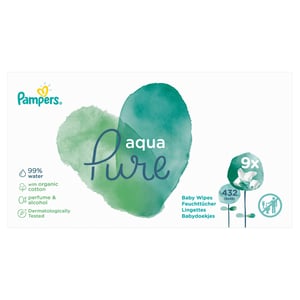 Pampers 81690414 Baby Wipes, 432 count