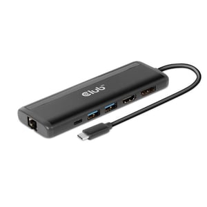 CLUB3D CSV-1597 Dockingstation, USB 3.2 Gen 1 (3.1 Gen 1) Typ-C, schwarz